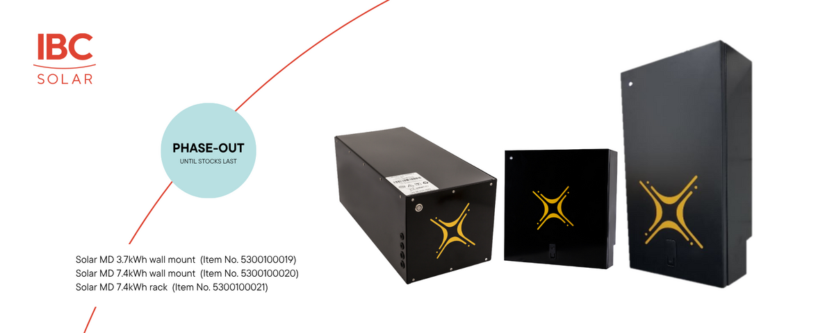 Solar MD Product Phase-Out | IBC SOLAR